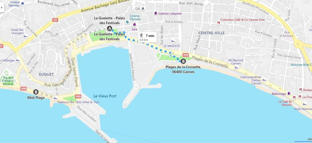 La Goelette - Palais Des Festivals Apartment Cannes